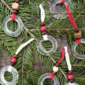 Glass Ring Ornament